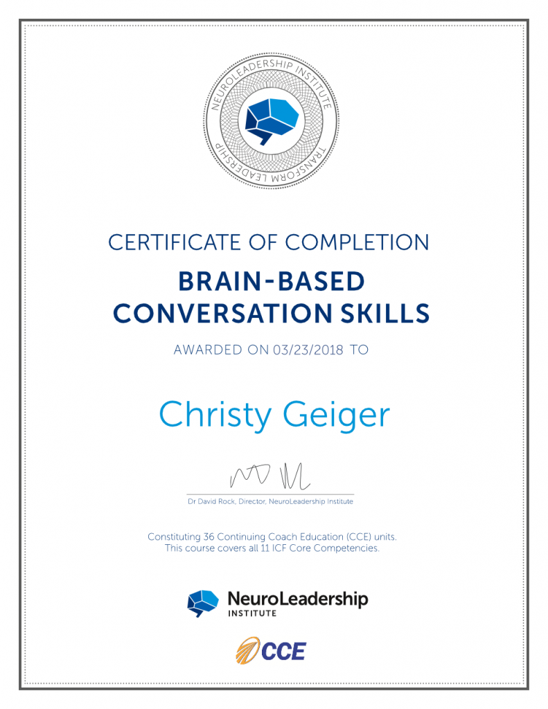 Christy Geiger Executive Leadership 4.0 CoachNeuroscience-1