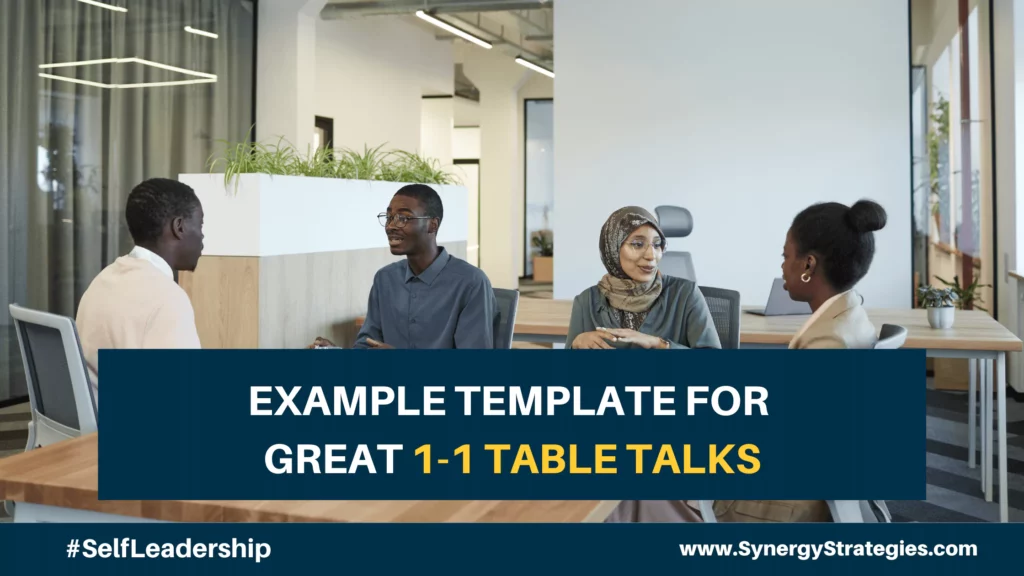 EXAMPLE TEMPLATE FOR GREAT 1-1: TABLE TALKS